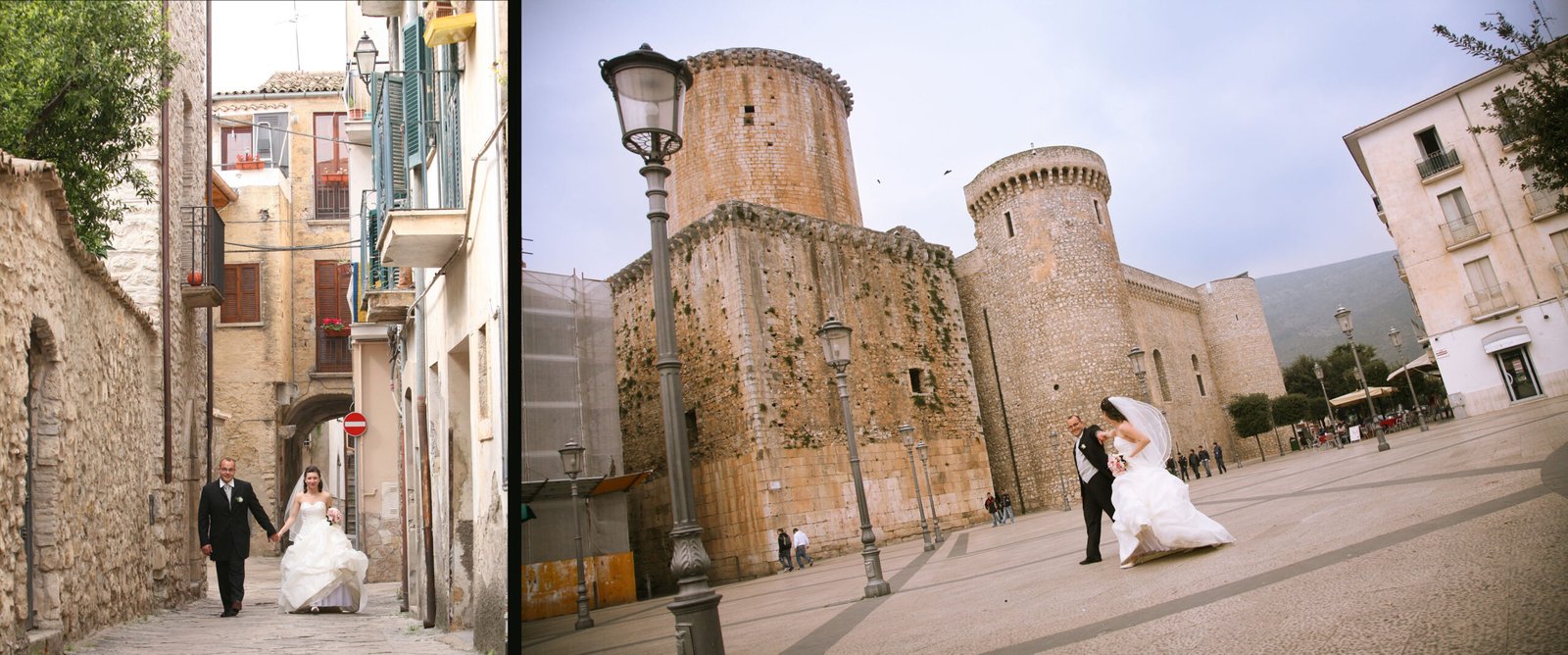 Spontán, életörömteli olasz tengerparti esküvő Róma és Nápoly között, Fondi városában